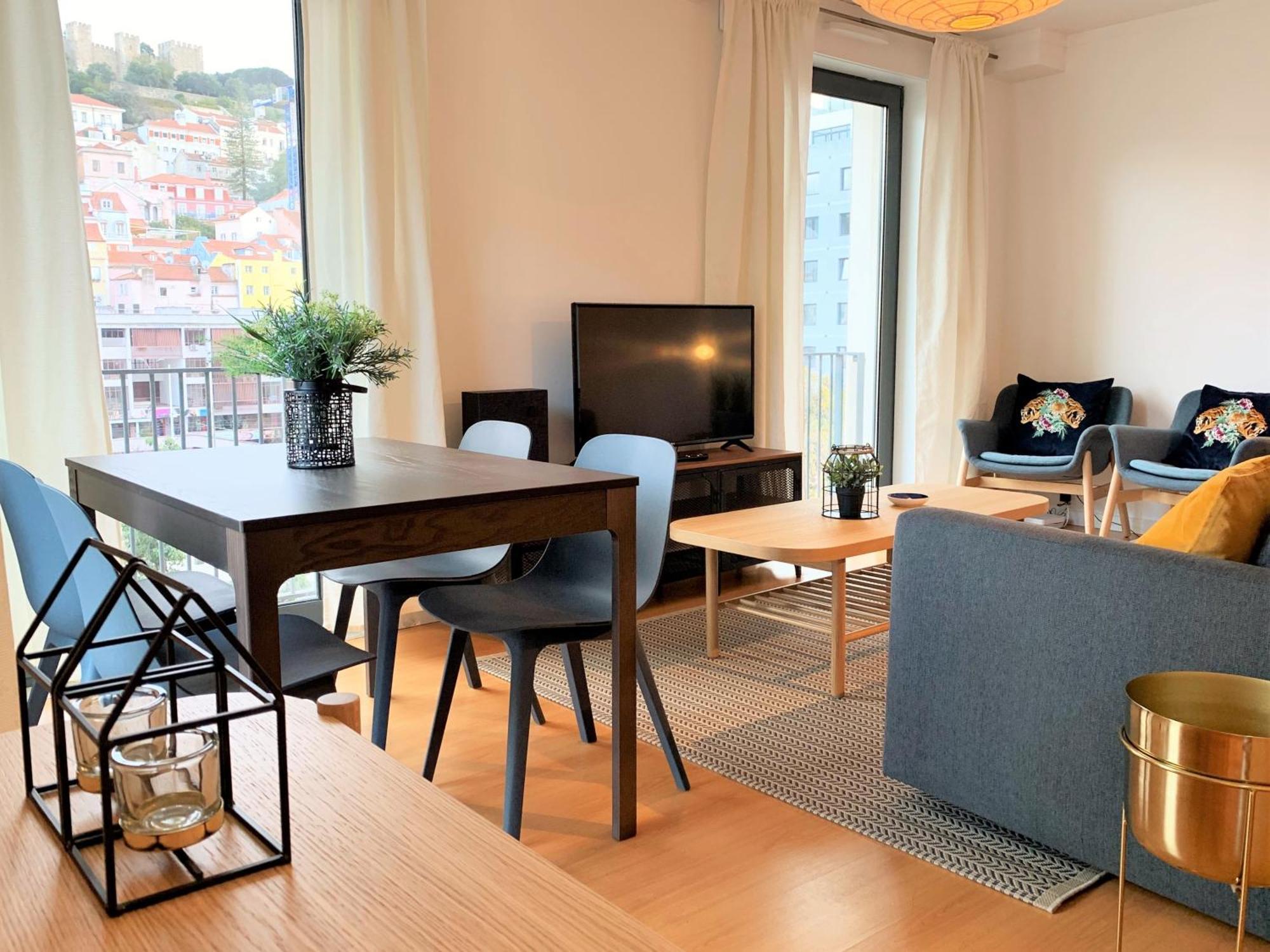 Mm3 Baixa Rossio Castle View! Apartment Lisbon Bagian luar foto